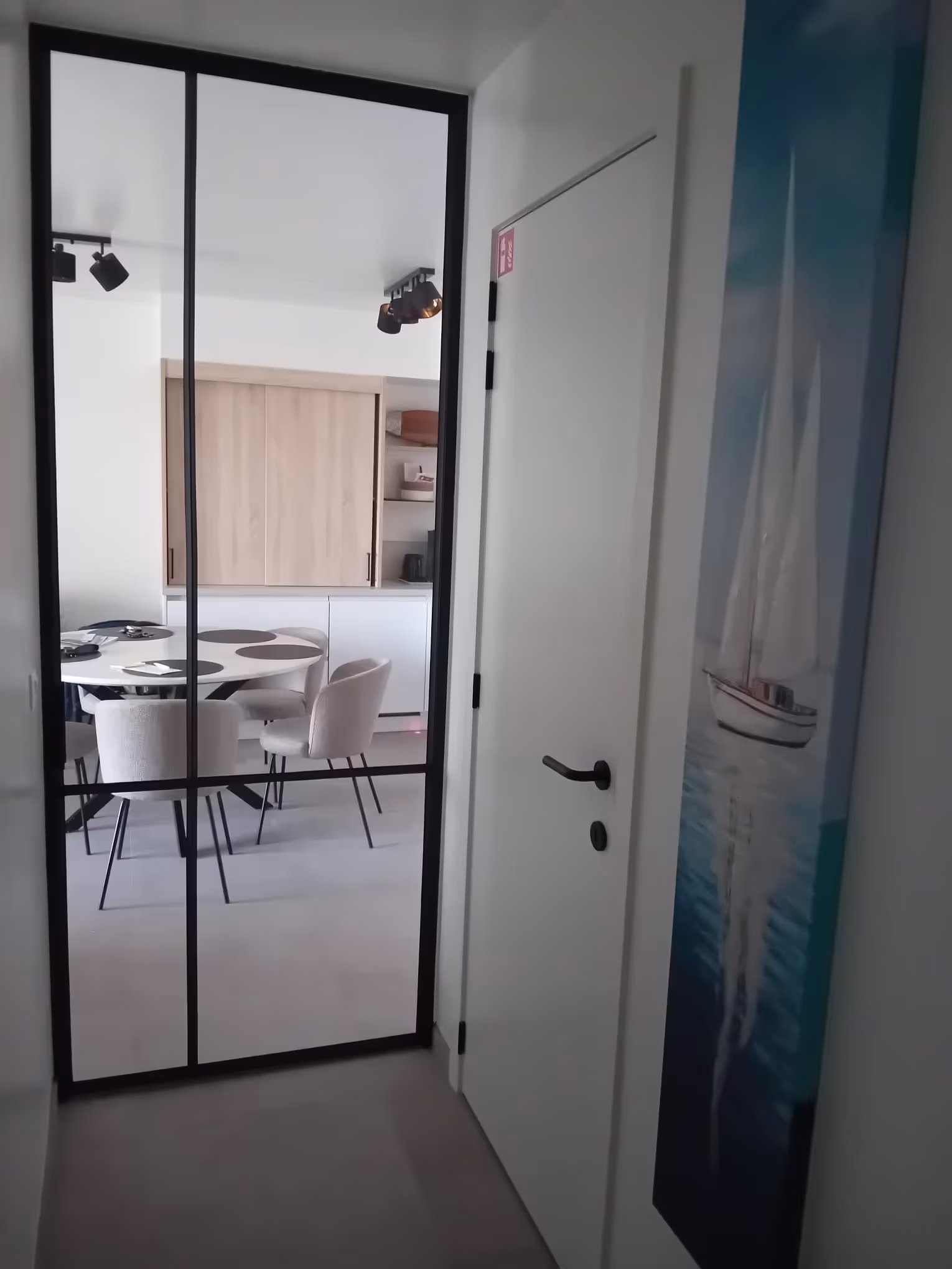 Inkomhal van het appartement